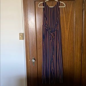 Multicolored Striped Jumpsuit